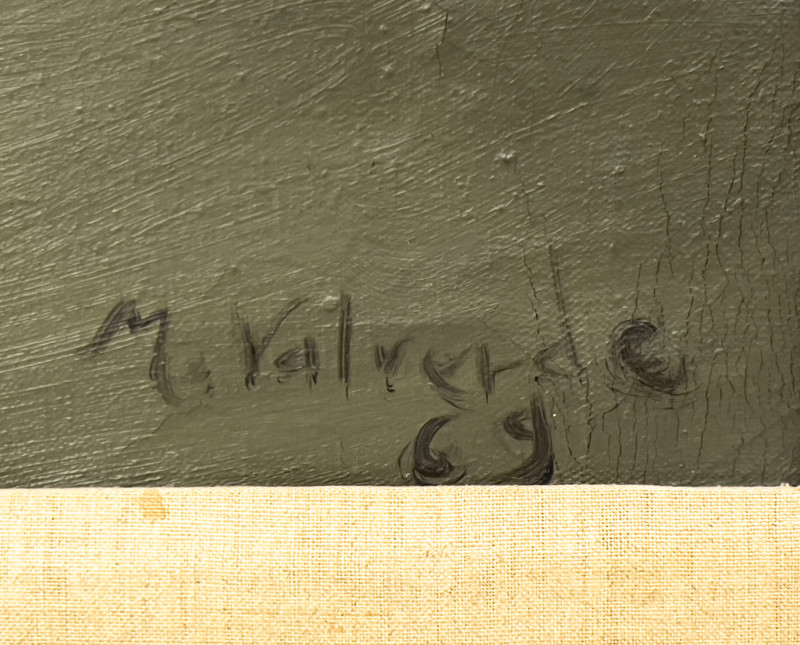 Unknown Artist - Beach Side Scene