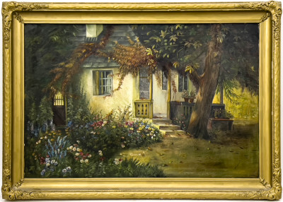 Unknown Artist - Cottage Painting