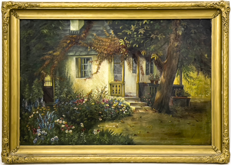 Unknown Artist - Cottage Painting