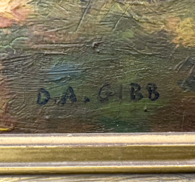David A. Gibb - Oak Trees in Summer
