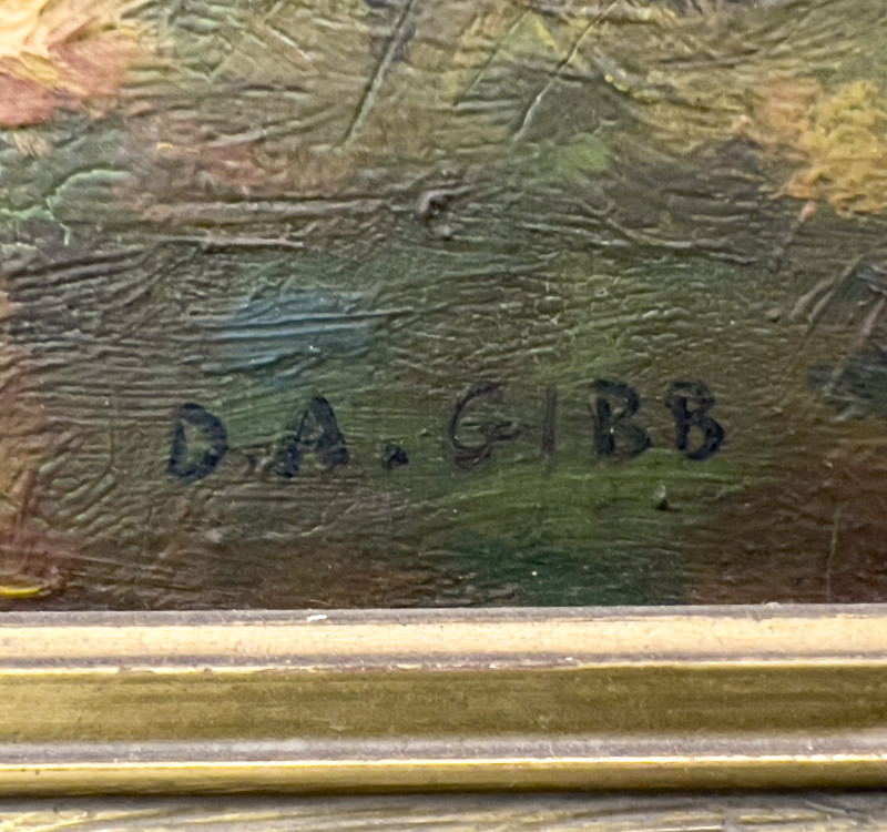 David A. Gibb - Oak Trees in Summer