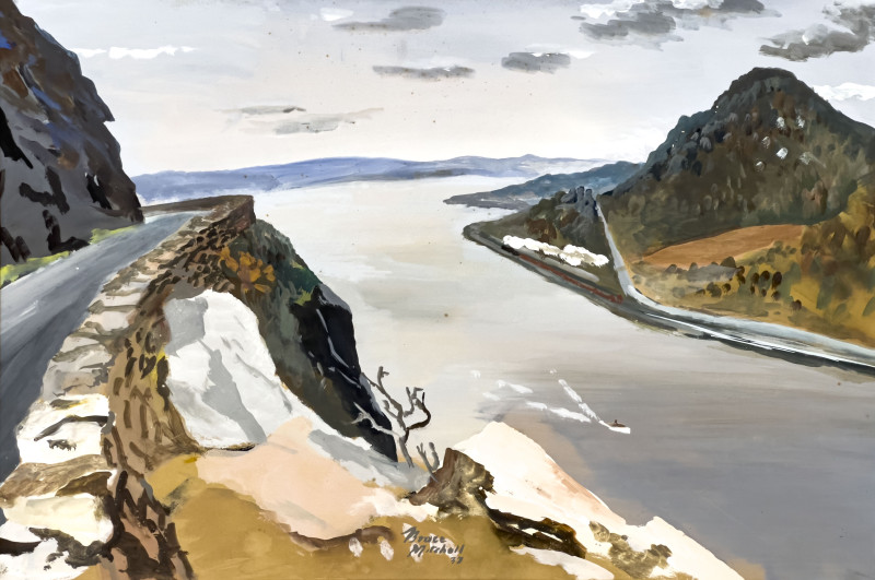 Bruce Mitchell - Untitled (Mountain Road)
