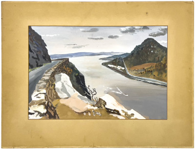Bruce Mitchell - Untitled (Mountain Road)