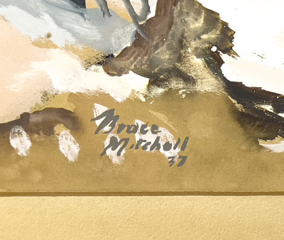 Bruce Mitchell - Untitled (Mountain Road)