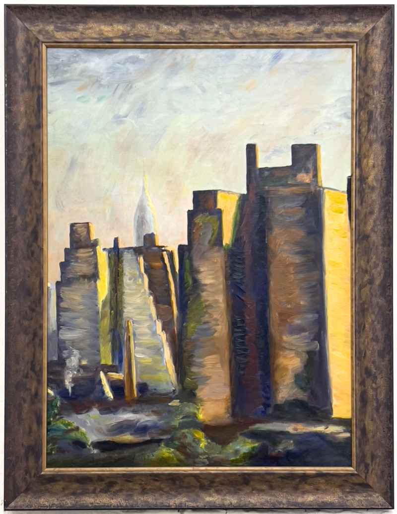 Dorothy Deyrup - Untitled (New York Skyline)