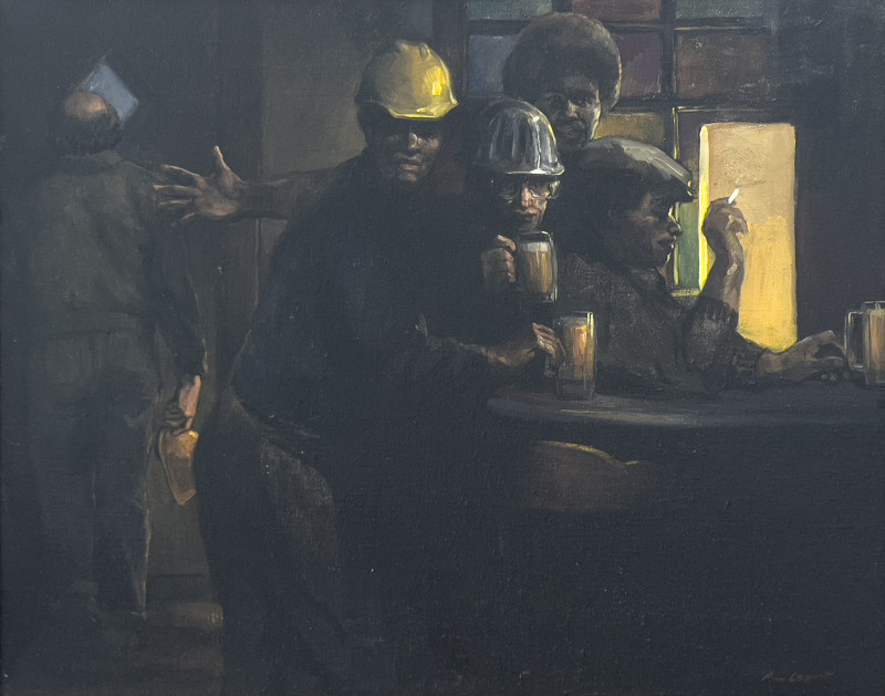 Ann Vaughan Leggett - Untitled (Bar Scene)