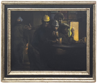 Ann Vaughan Leggett - Untitled (Bar Scene)