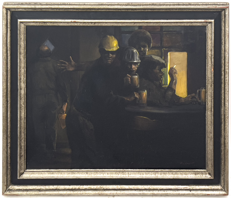Ann Vaughan Leggett - Untitled (Bar Scene)