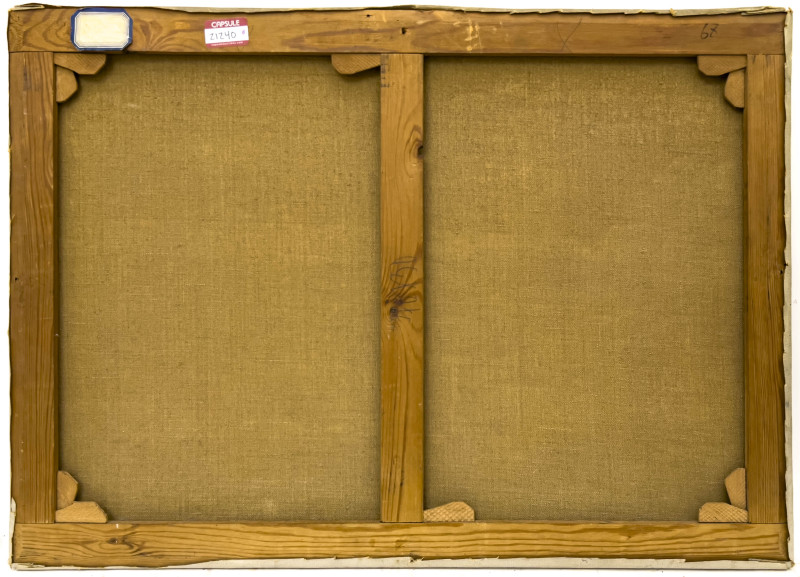 Artist Unknown - Street Scene Painting