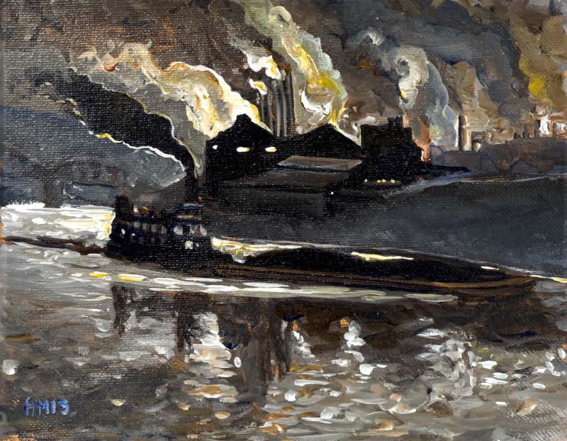 Adam Maeroff - Views of Pittsburgh, 2 Works