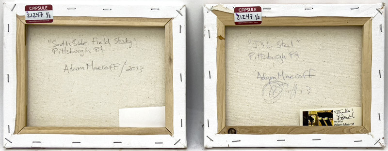 Adam Maeroff - Views of Pittsburgh, 2 Works