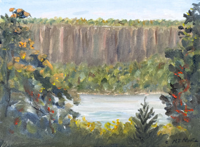 Unknown Artist - Three Hudson Valley Paintings