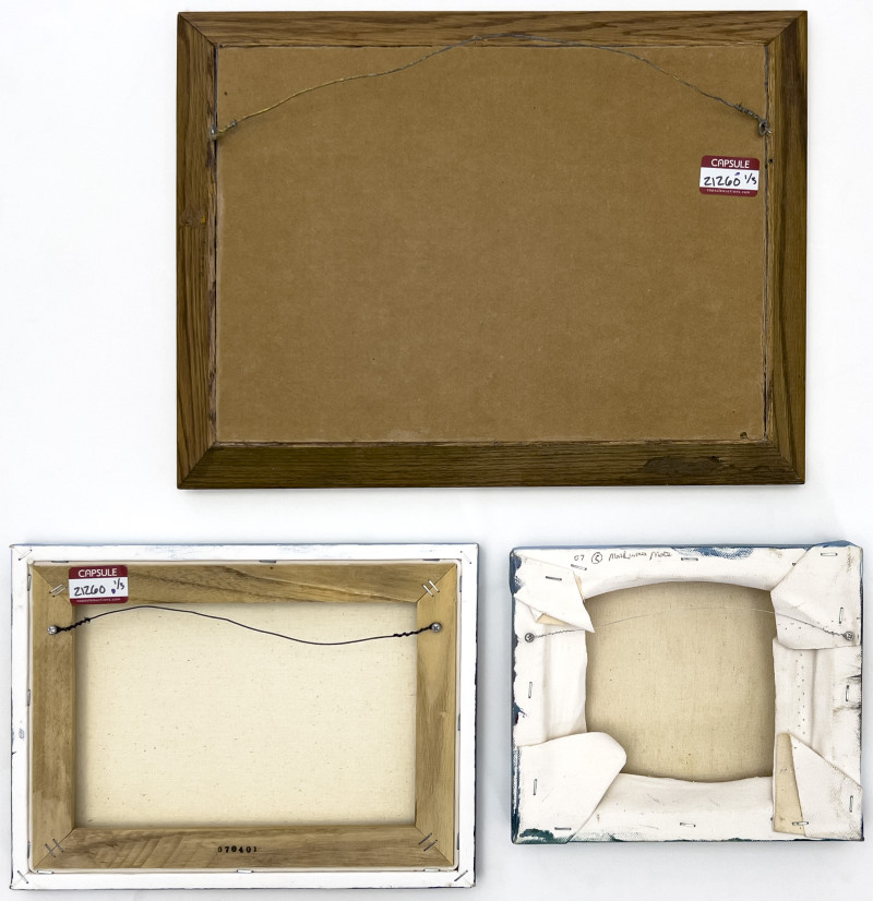 Unknown Artist - Three Hudson Valley Paintings