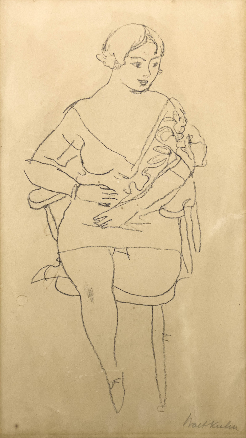 Walt Kuhn - Untitled (Portrait of Woman)