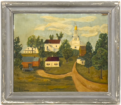 Unknown Artist - Town Painting