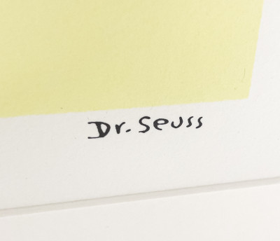 Dr. Seuss Limited Edition Prints, Pair