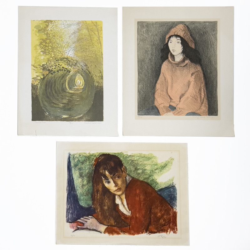 Various Artists - Portrait and Landscape Prints, Group of 3