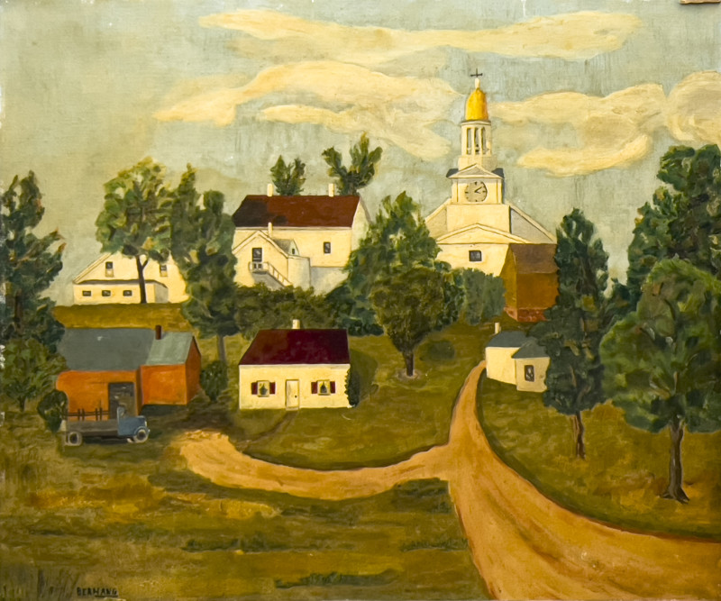 Unknown Artist - Town Painting