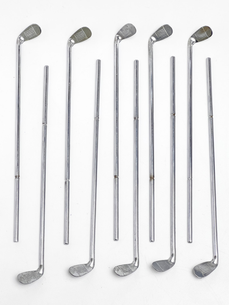 Chase Brass and Others - Jigger AND Swizzler Chrome Bar Set and Top Hat Vodka Bucket and Bar Set