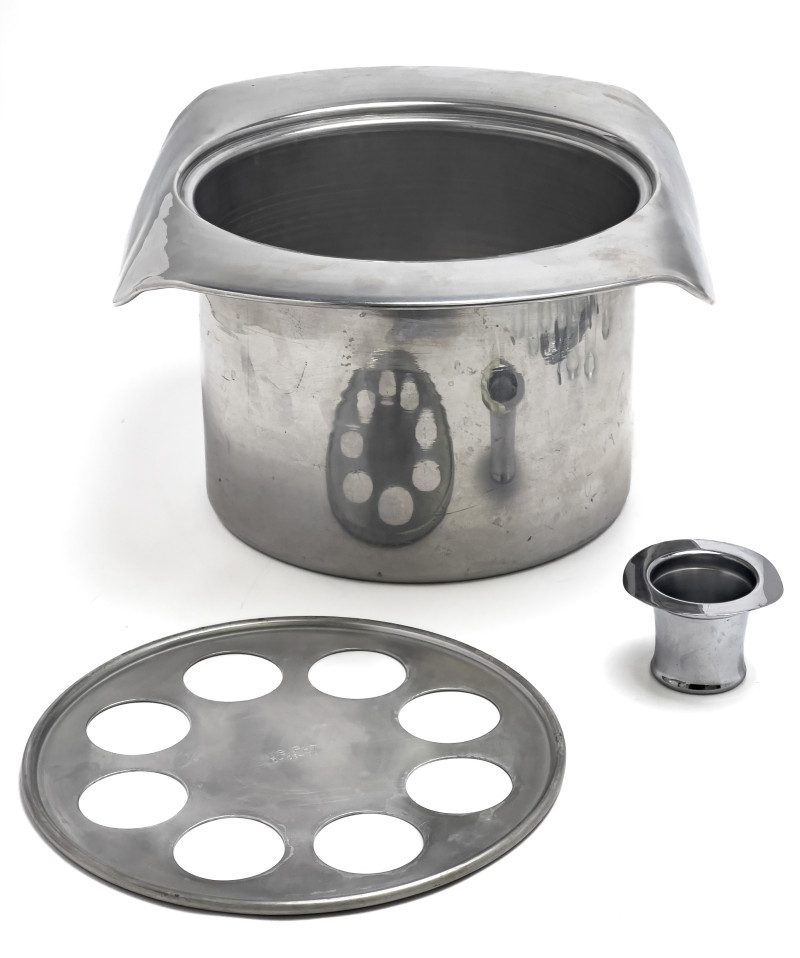 Chase Brass and Others - Jigger AND Swizzler Chrome Bar Set and Top Hat Vodka Bucket and Bar Set