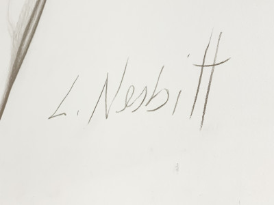 Lowell Nesbitt - Untitled (Male Nude)