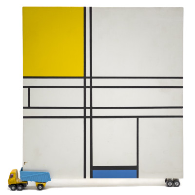 Bruce Houston - Untitled #17 (Mondrian Truck) (missing original Truck part)