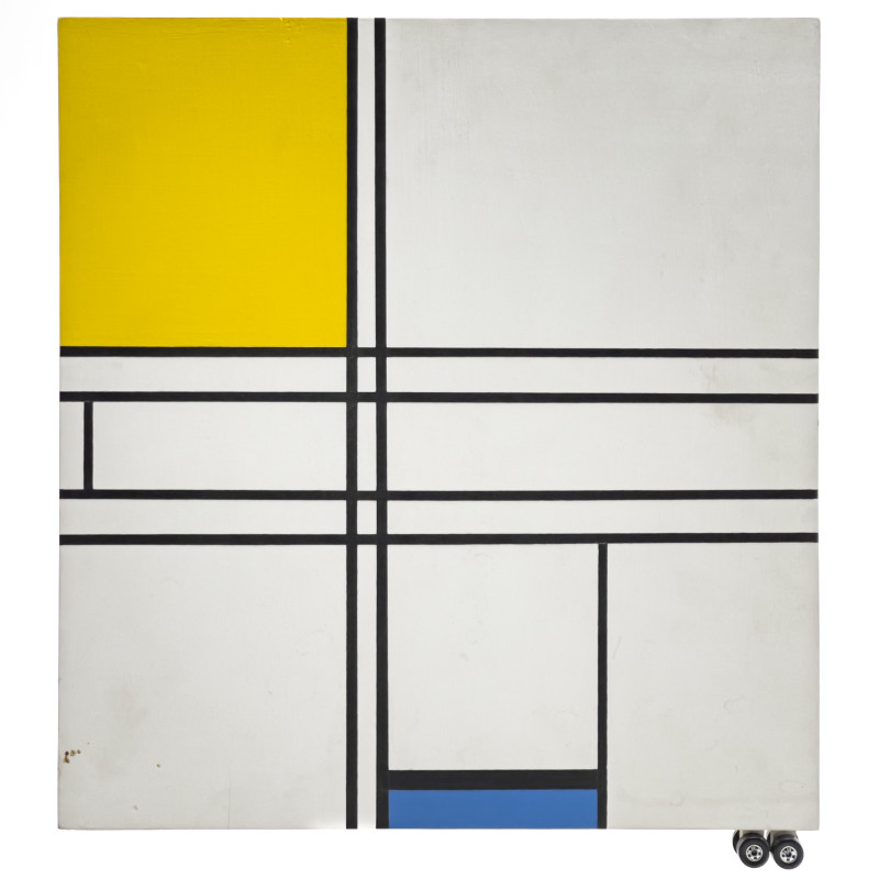 Bruce Houston - Untitled #17 (Mondrian Truck) (missing original Truck part)