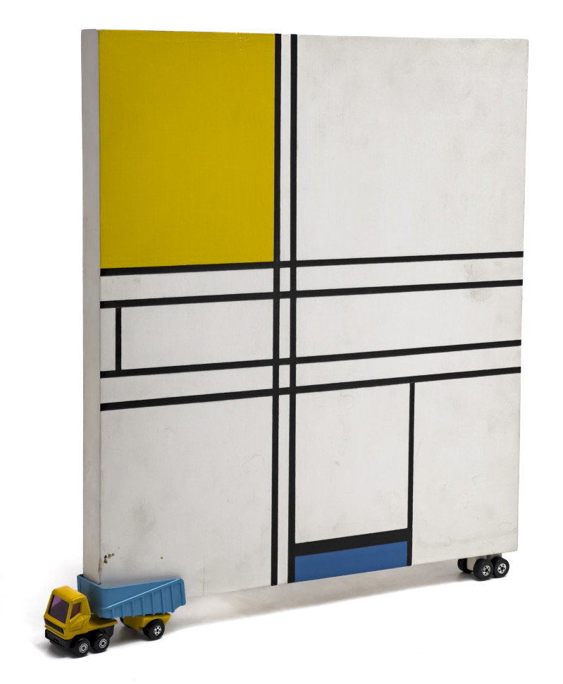 Bruce Houston - Untitled #17 (Mondrian Truck) (missing original Truck part)