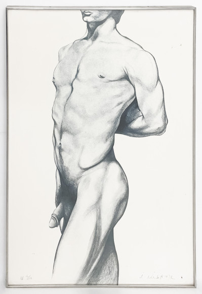 Lowell Nesbitt - Untitled (Nude)