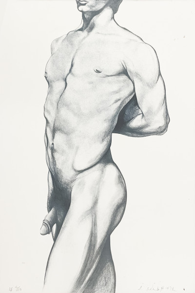 Image for Lot Lowell Nesbitt - Untitled (Nude)