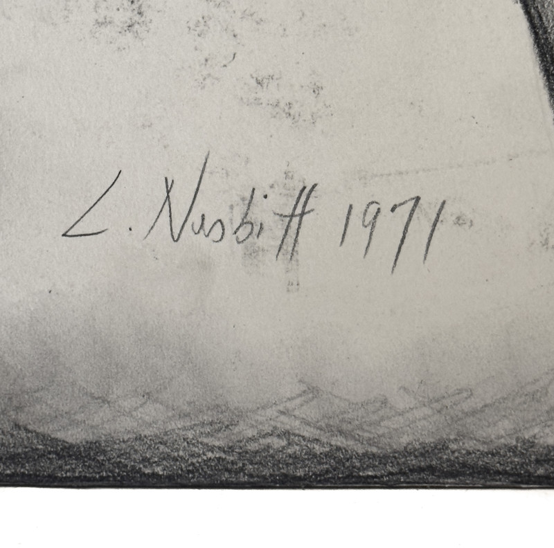 Lowell Nesbitt - Untitled (Nude)