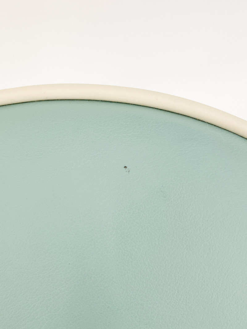 Two barstools in the style of Gio Ponti