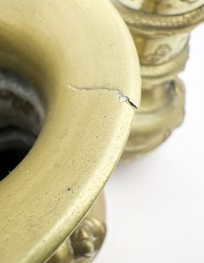 Chinese - Brass and Bronze Vases, Group of 3