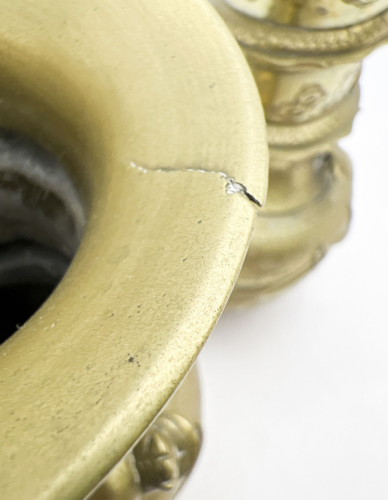 Chinese - Brass and Bronze Vases, Group of 3