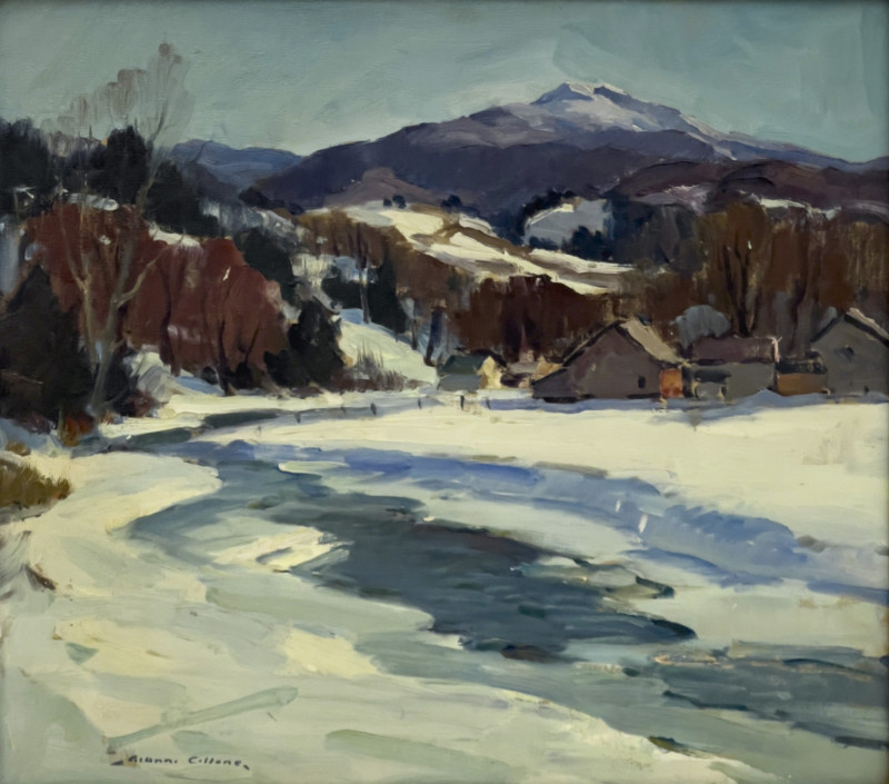 Gianni Cilfone - New England Winter Scene