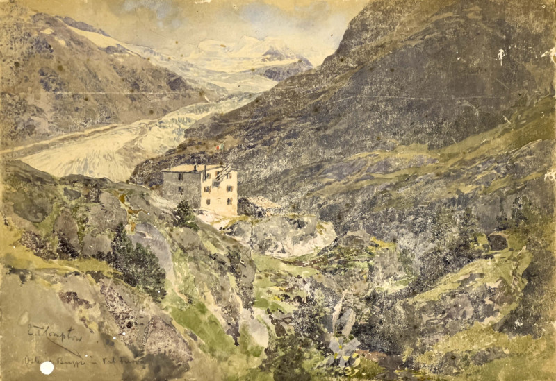 Edward Theodore Compton - Osteria Bruzzi in Valfurva