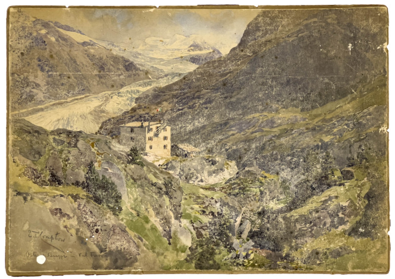 Edward Theodore Compton - Osteria Bruzzi in Valfurva