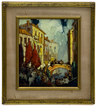 Frederick Milton Grant - Bridge in Capri