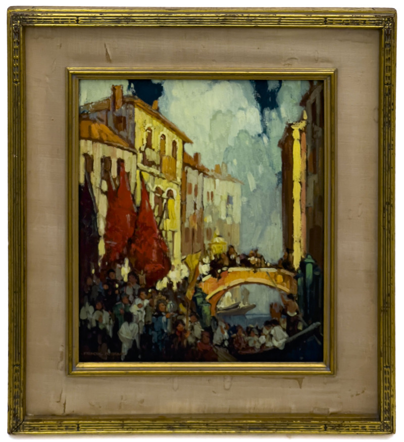 Frederick Milton Grant - Bridge in Capri