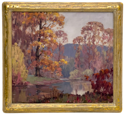 Anthony Buchta - Calm Water Embraces Autumn Splendor