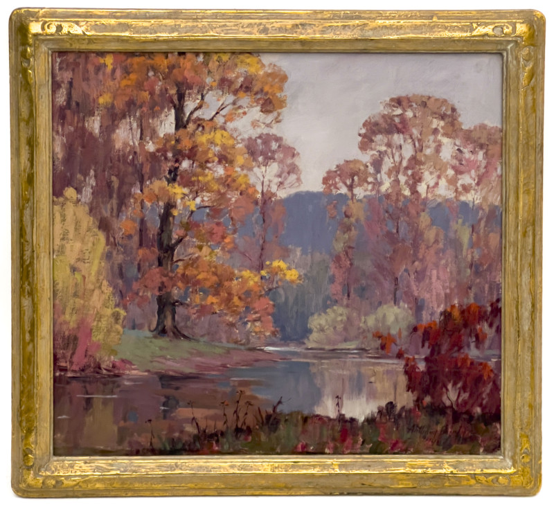 Anthony Buchta - Calm Water Embraces Autumn Splendor