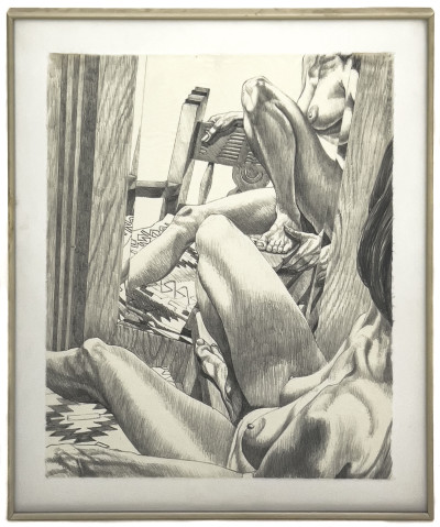 Philip Pearlstein - Fiesta Nude State II