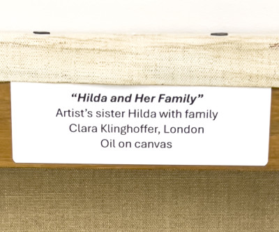 Clara Klinghoffer - Hilda and her Family
