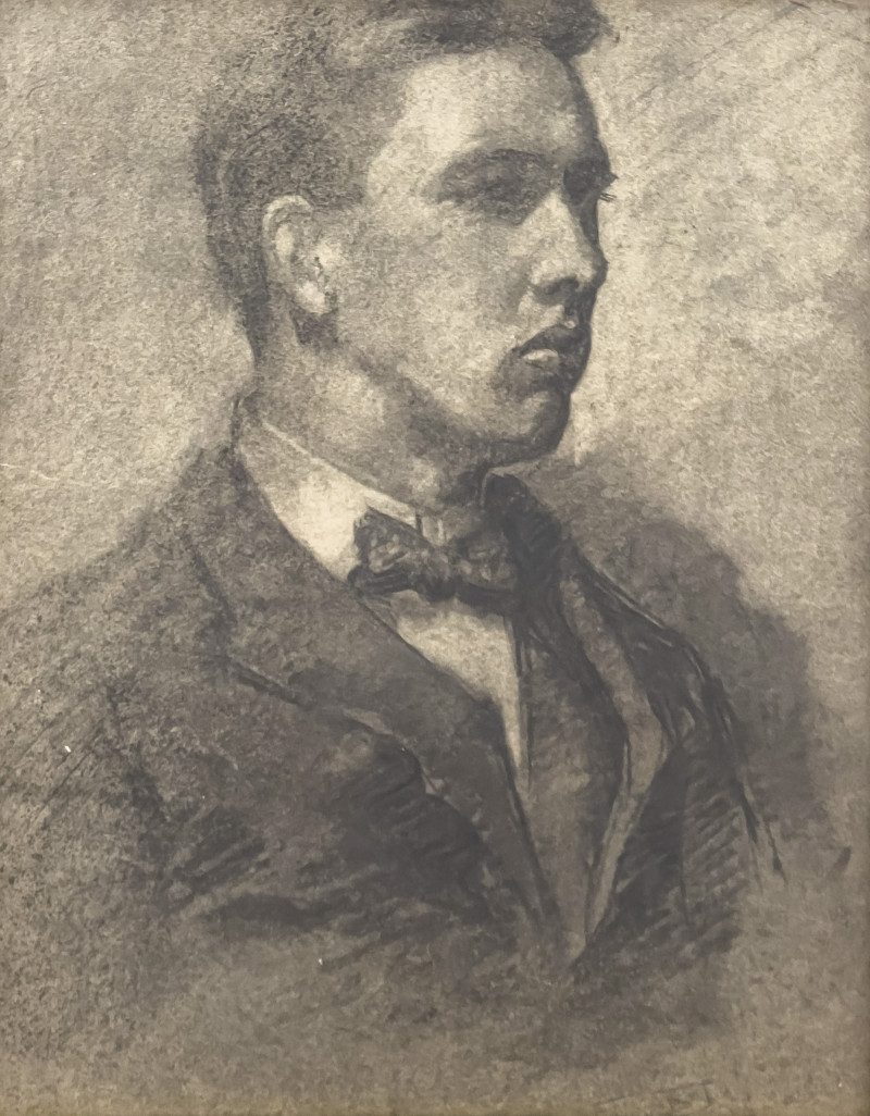 Frank C. Herbst - Untitled (Portrait of a Man)