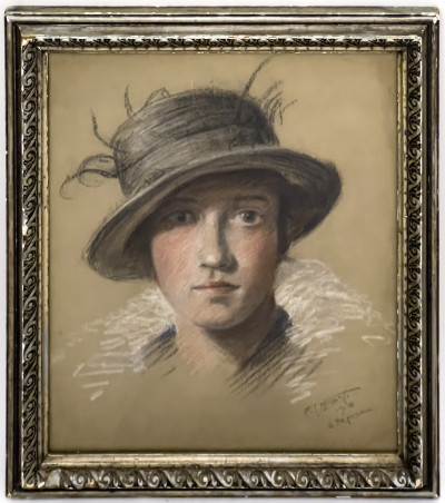 Frank C. Herbst - Untitled (Portrait of a Woman)
