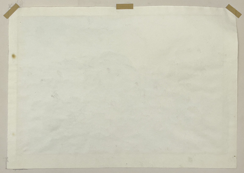 Leonard Howard Reedy - Indians Running Buffalo Over Cliff