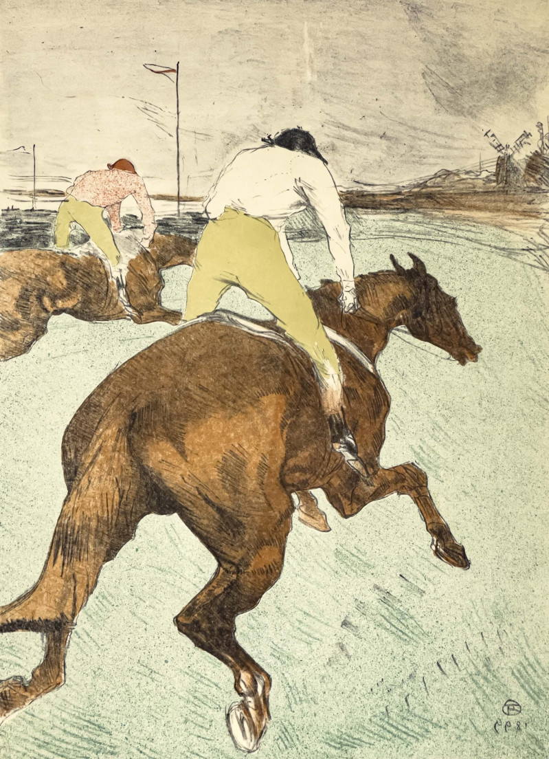 Henri de Toulouse-Lautrec - Le Jockey