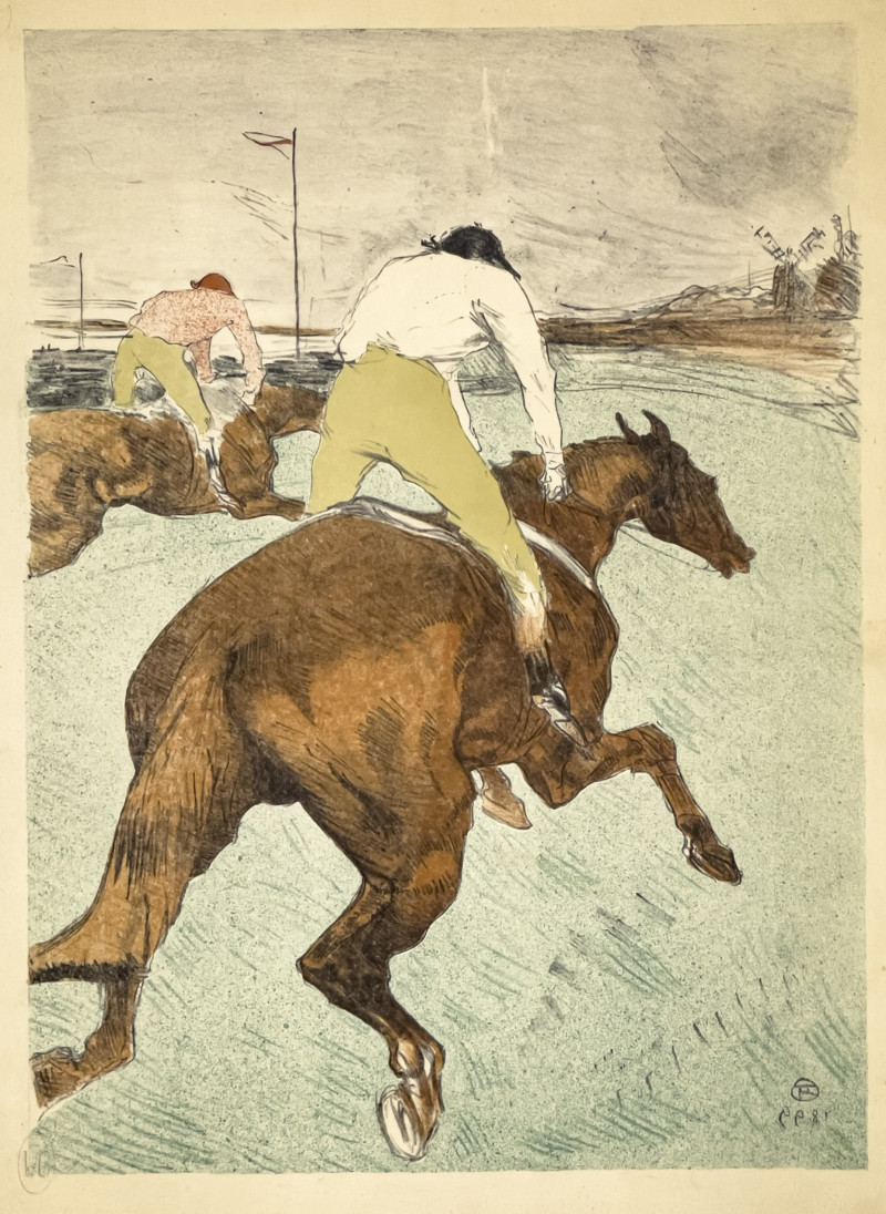 Henri de Toulouse-Lautrec - Le Jockey