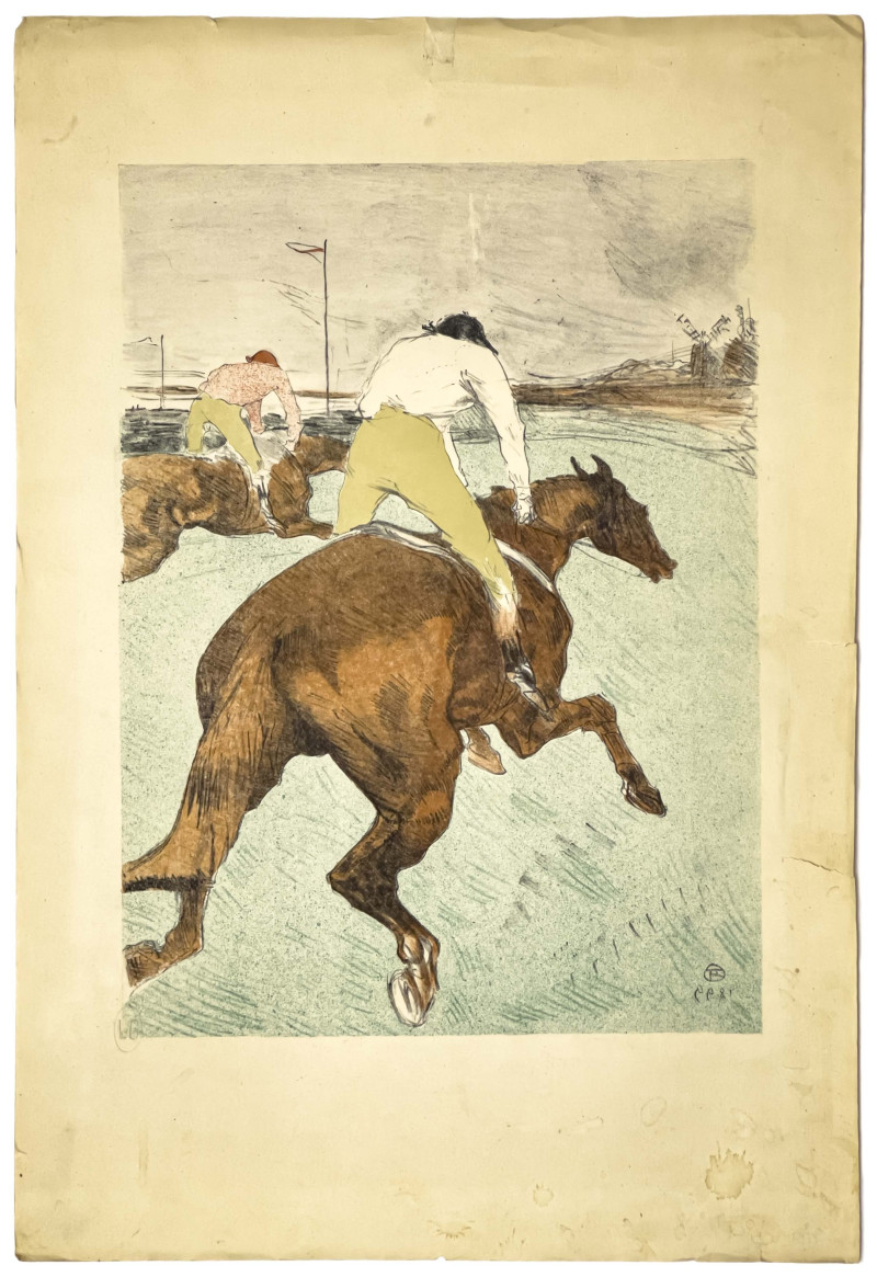 Henri de Toulouse-Lautrec - Le Jockey