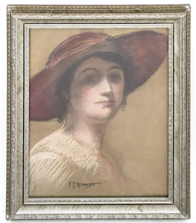 Frank C. Herbst - Untitled (Portrait of a Woman)